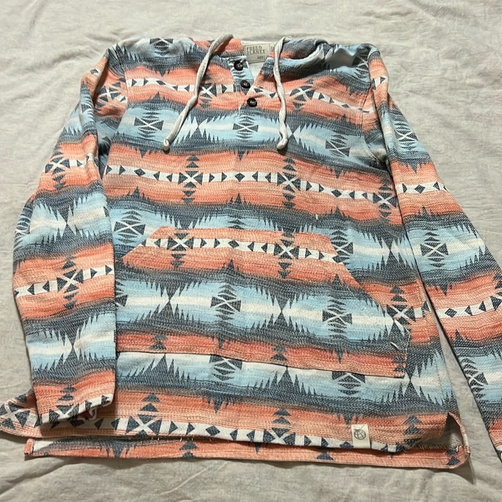 Free Planet Hoodie, Medium